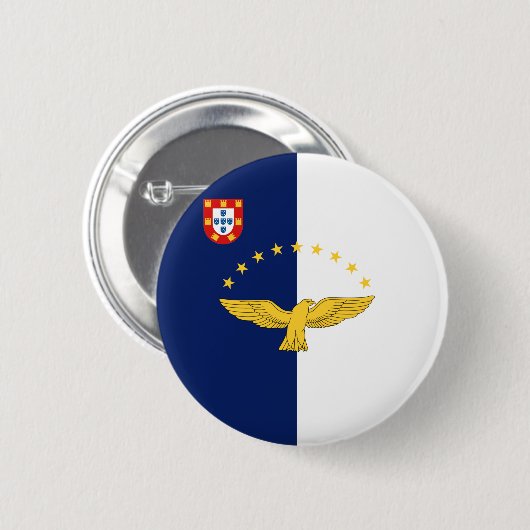 Button van de Azoren (Voorkant /achterkant)