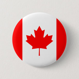 Button van de Canadese vlag