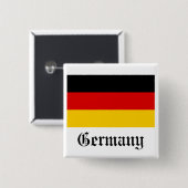 Button van de Duitse vlag (Voorkant /achterkant)