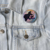 Button van de Fledgling Crow (In situ)