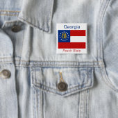 Button van de Georgische vlag (In situ)