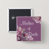 Button van de Magnolias Wedding Party (Voorkant /achterkant)