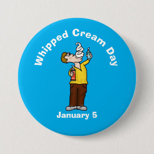Button van de Mannen van de Verplette Dag van Crea