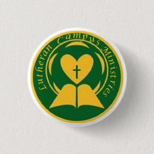 Button van de ministeries van Campus Lutheran (Voorkant)