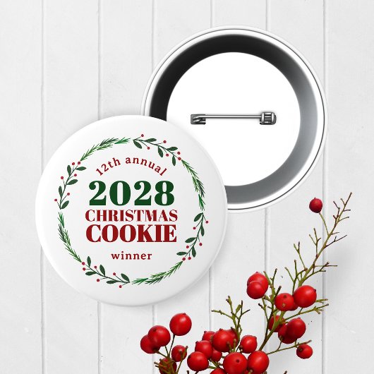 Button van de Modern Annual Holiday Contest Winner