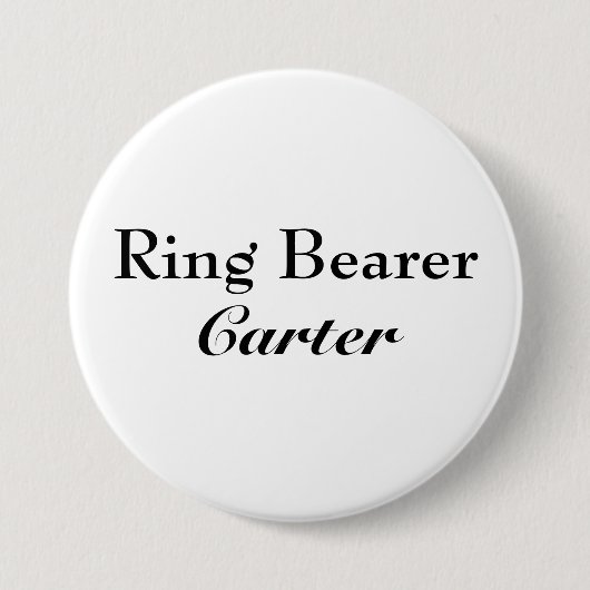 Button van de Ringdrager van het klasje (Voorkant)