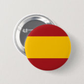 Button van de Spaanse vlag (Voorkant /achterkant)