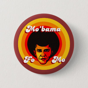 Button van de verkiezingen van Mo'bama