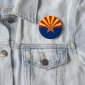 Button van de vlag van de deelstaat Arizona (In situ)