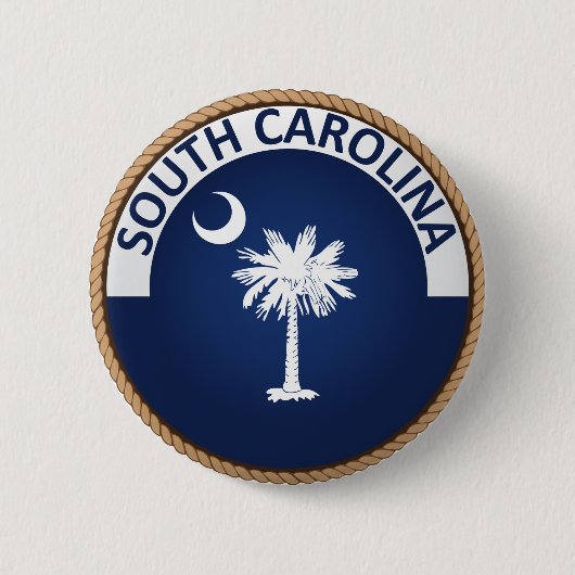 Button van de vlag van de staat South Carolina (Voorkant)
