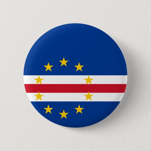 Button van de vlag van Kaapverdië (Voorkant)