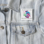 Button van de vlinder. Inspiratie is bij jou. (In situ)