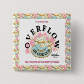 BUTTON van Floral door Adiela Akoo (Voorkant)