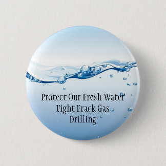 Button van frackegelgas - vers water