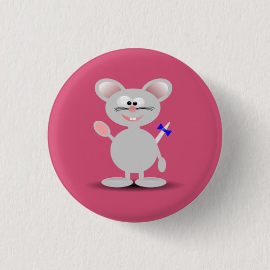 Button van geanimeerde muis (Voorkant)
