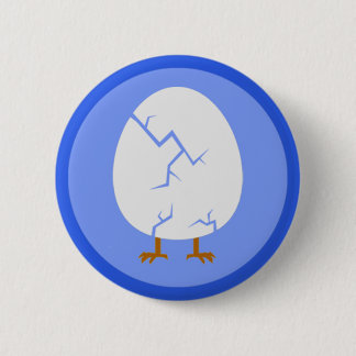 Button van gekraakte eieren