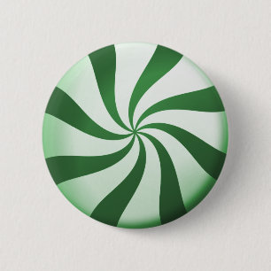 Button van het groene en witte Snoep
