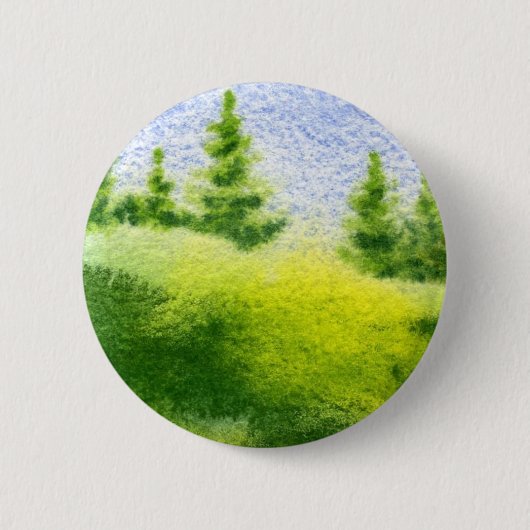 Button van het landschap van de sinus (Voorkant)