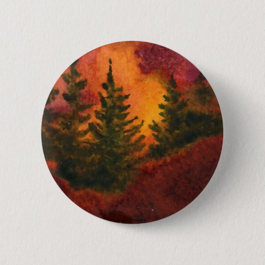 Button van het landschap van de sinus (Voorkant)