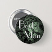 Button van het tuinhuwelijk: Beste man (Voorkant /achterkant)