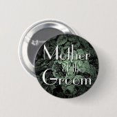 Button van het tuinhuwelijk: Moeder van de Groom (Voorkant /achterkant)