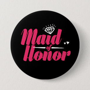 Button van Honor Bachelorette Party Wedding