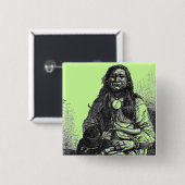 Button van Indiase opperbevelhebber (Voorkant /achterkant)