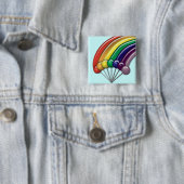 Button van Lollipops en Rainbows (In situ)