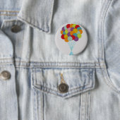Button van luchtballonnen (In situ)