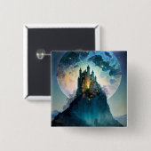 Button van Magical Fantasy Castle (Voorkant /achterkant)