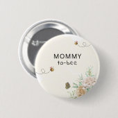 Button van mammie tot Baby shower (Voorkant /achterkant)