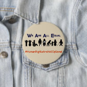 Button van mensenrechtenactivisten (In situ)