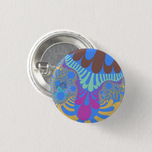 Button van Mod. van de Regenboog van de douane de