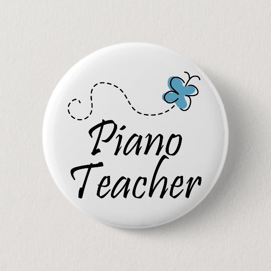  Button van piano-leraar (Voorkant)