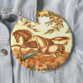 Button van Vintage paardenpest (In situ)