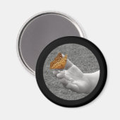 Button van vlinder magneet (Voorkant / Achterkant)