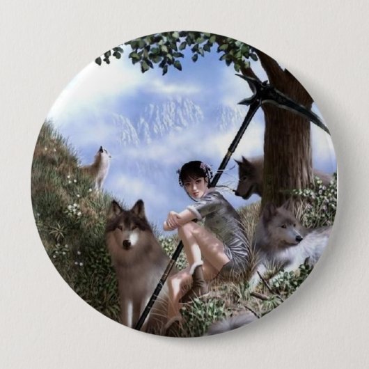 Button van vrouwen en wolven (Voorkant)