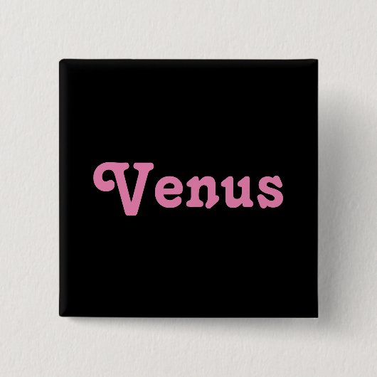 Button Venus (Voorkant)