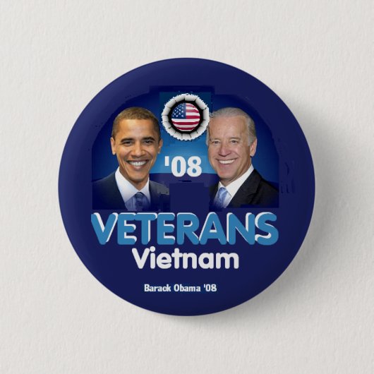 Button VIETNAM Veterans (Voorkant)