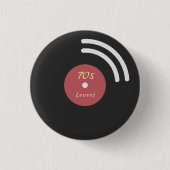 Button vinylrecord (Voorkant)