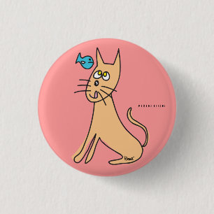 Button vis en kat