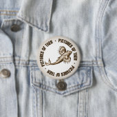 Button vliegende vis (In situ)