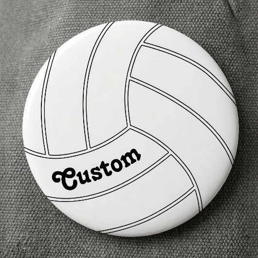  Button Volleyball Round