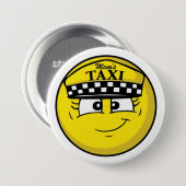 Button voor 3-inch x 3 inch m'n mam Taxi Standard (Voorkant /achterkant)