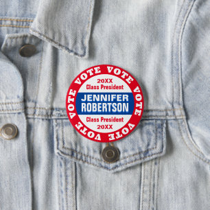 Button voor aangepaste President-Sjabloon