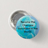 Button voor blauwe veranderingen (Voorkant /achterkant)