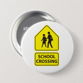 Button voor de boeking op school (Voorkant /achterkant)