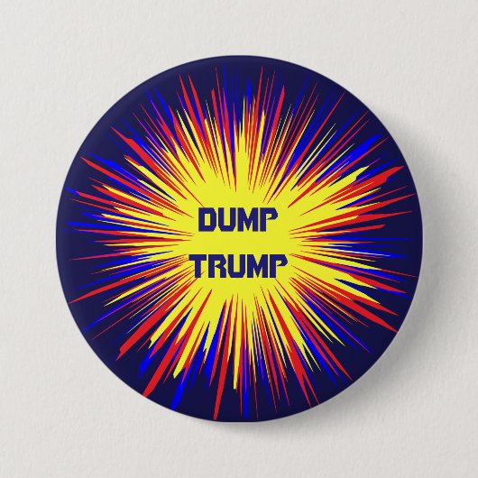 Button voor de Trump-ronde (Voorkant)