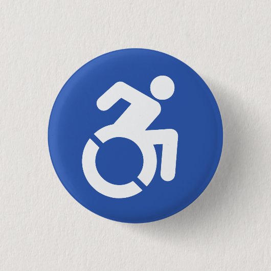 Button voor gehandicapten (Voorkant)