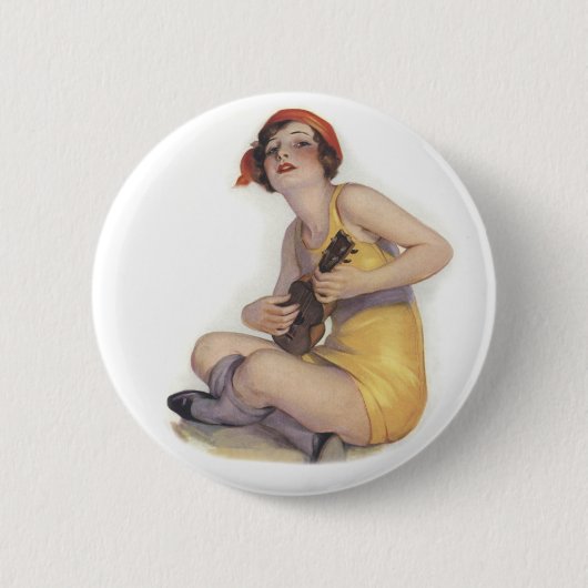 Button voor het afspelen van laffer (Voorkant)